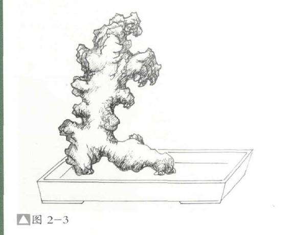 图解 怎么制作石上树式盆景的方法