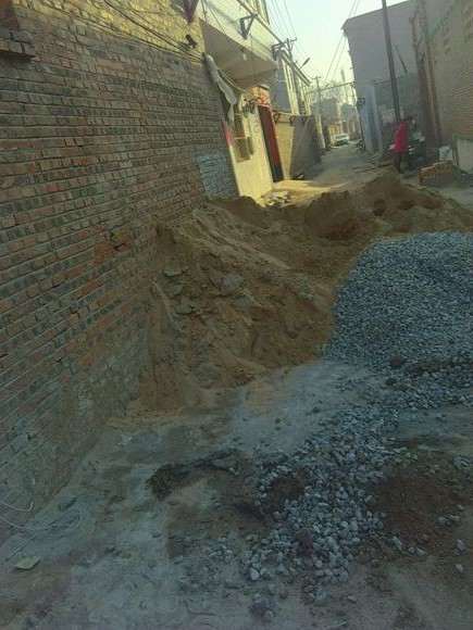 盖房子的土可以么种植石榴下山桩吗