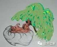 图解 爬山虎下山桩怎么制作盆景的方法