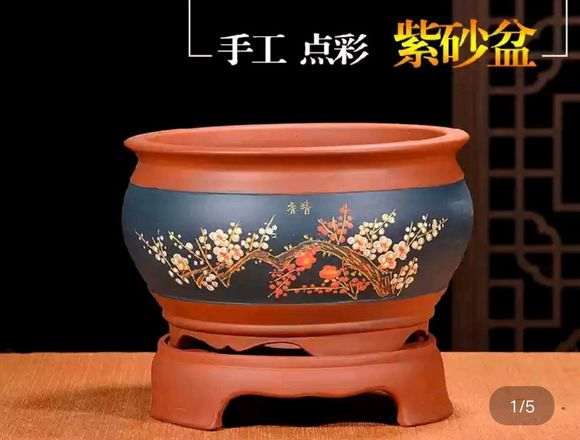 梅花下山桩用什么盆子 最好 图片