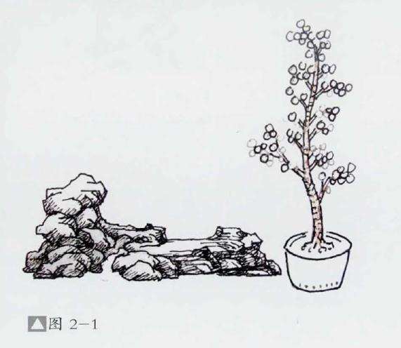 石上文人式盆景怎么制作的方法