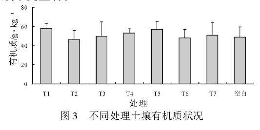 不同处理对盆栽土壤生物学的影响