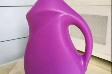 怎么用洗衣液瓶种多肉植物 图片