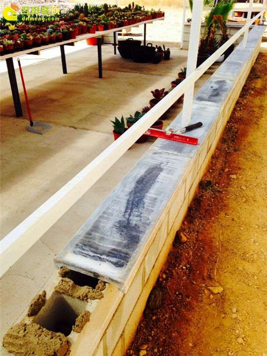 西班牙人怎么修建多肉大棚的过程