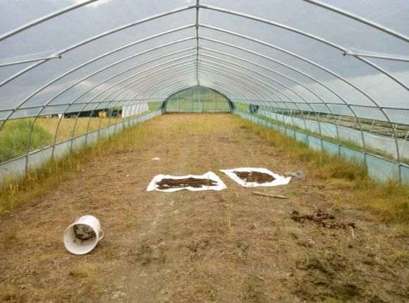 搭建多肉大棚怎么装电铺路