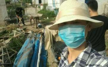 看我搭建多肉大棚的现场 图片