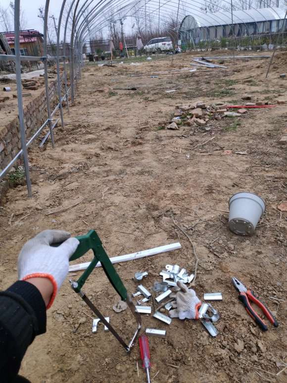 我搭建多肉大棚的过程