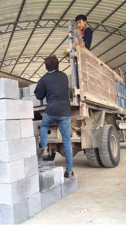 我在德宏搭建多肉大棚 铺砖篇