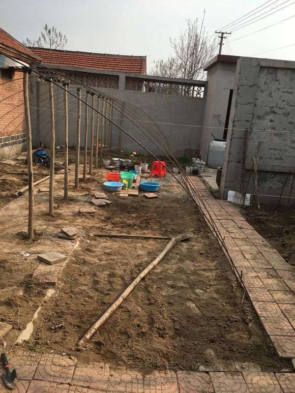 图解 农村怎么搭建多肉大棚的方法