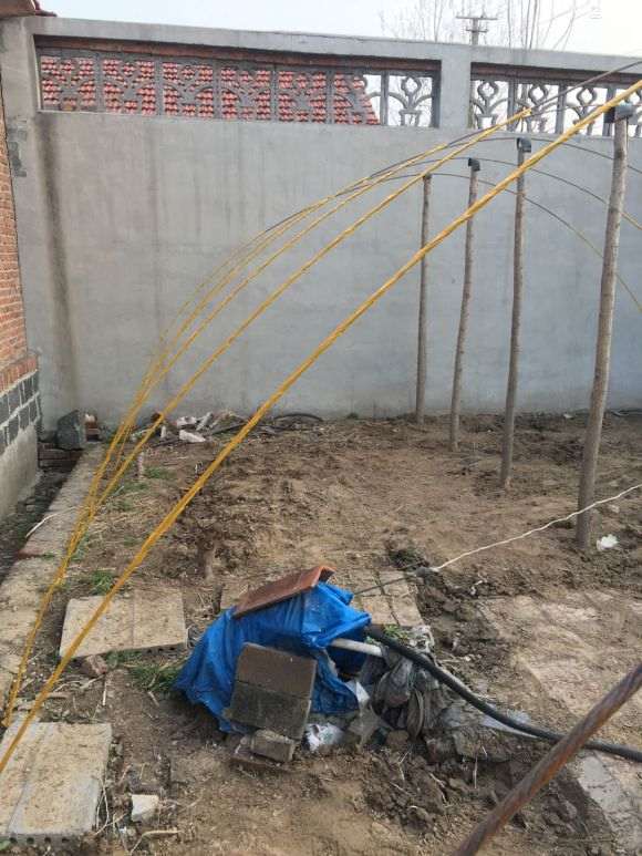 图解 农村怎么搭建多肉大棚的方法