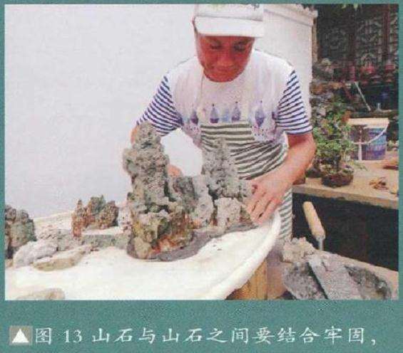 大型树石盆景怎么创作的方法