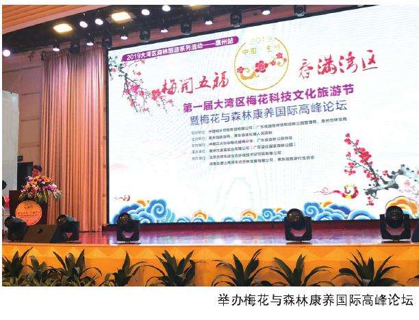 2020年梅花展会推进蜡梅科普工作