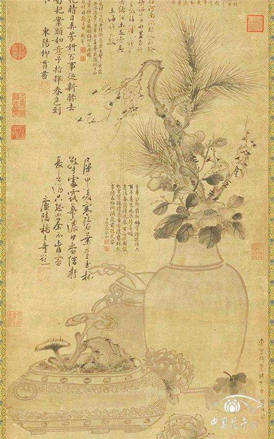 宋代插花