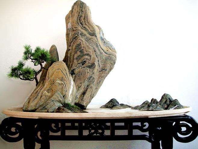 海派山水盆景怎么绿化装饰的方法