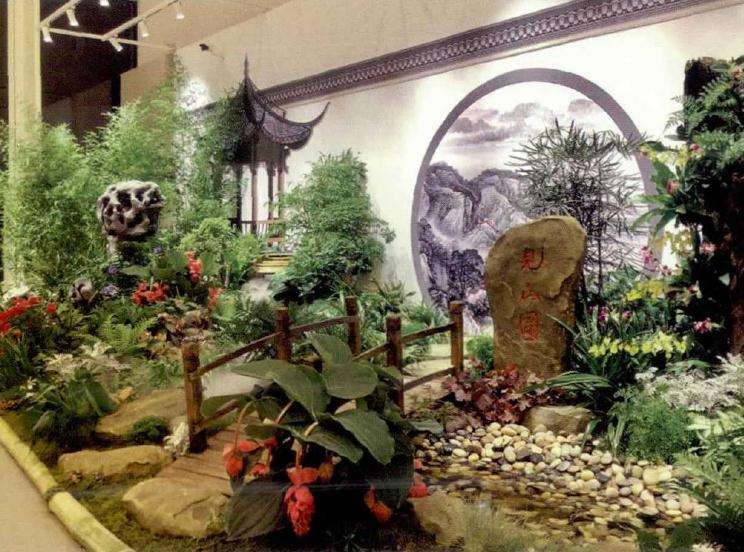 北京世园会组合盆栽国际竞赛展示