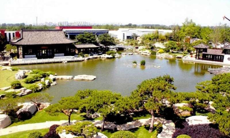 临沂琅琊盆景园 占地150余亩 图片