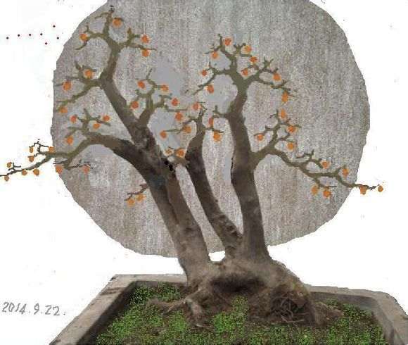 老鸦柿下山桩怎么设计涂鸦的3个方法