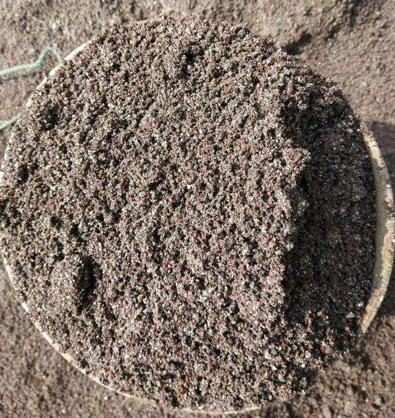 养老鸦柿下山桩的好土 火山岩风化土