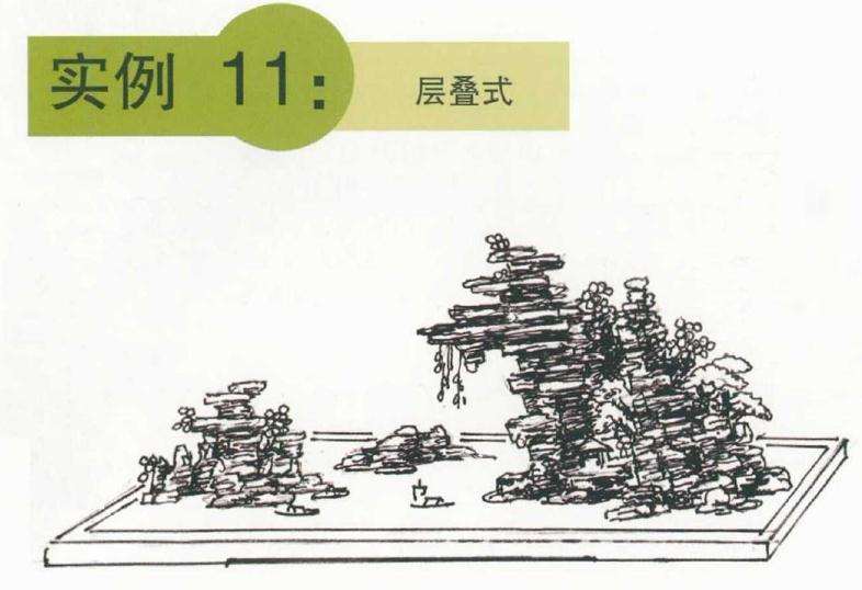 山水盆景怎么构图的方法