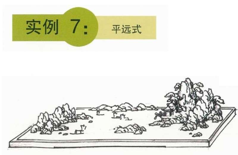 山水盆景怎么构图的方法