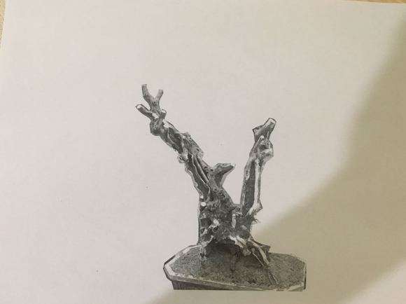 给檵木下山桩画的设计图