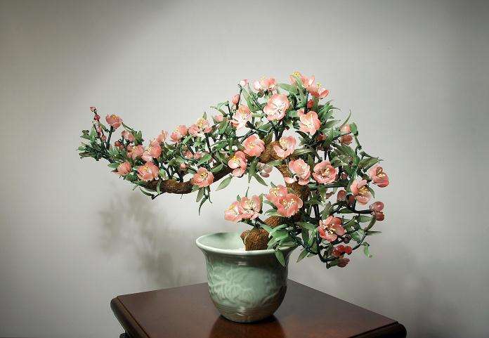 桃花盆景怎样授粉的方法