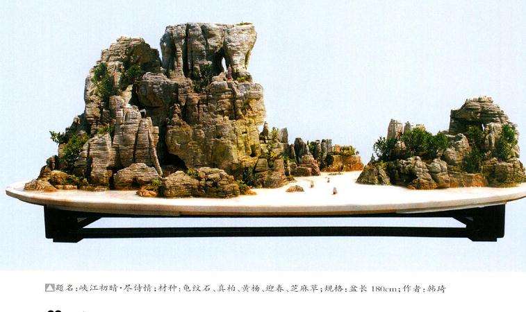 怎么创作自然式山水盆景的方法