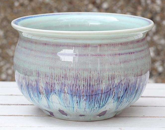 釉陶盆制作盆景 怎么样 图片