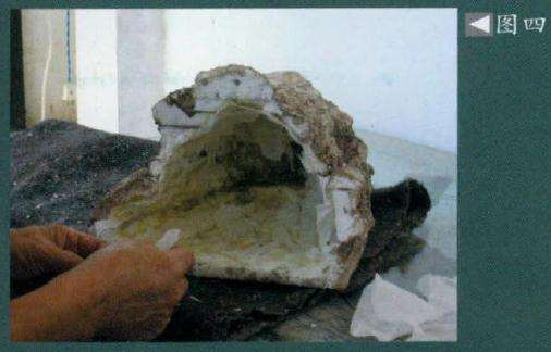 图解 怎么利用废弃泡沫制作山水盆