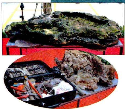 用盆是一块天然云盆