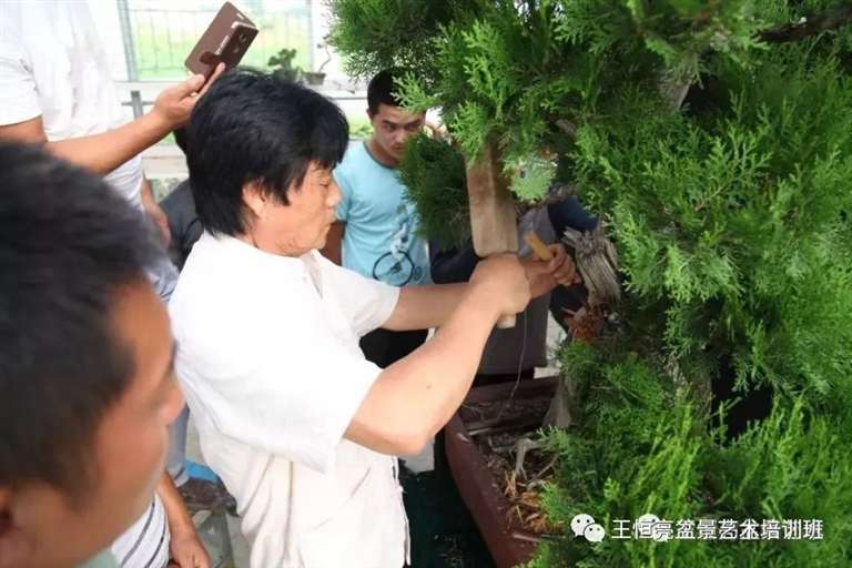 王恒亮老师亲自动手示范