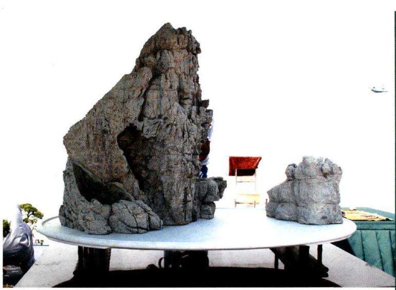 图解 制作山水盆景怎么破石栽树的23个过程