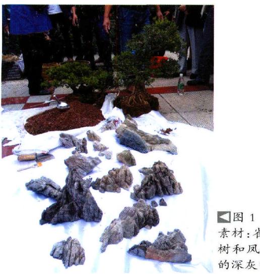 图解 制作特大型山水盆景《武陵风光》