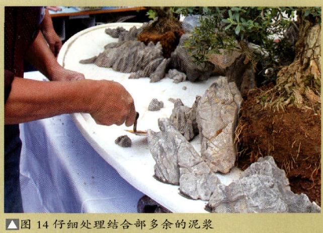 图解 制作特大型山水盆景《武陵风光》