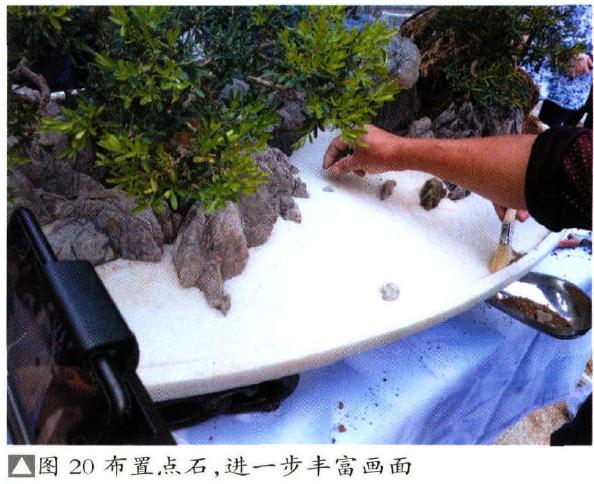 图解 制作特大型山水盆景《武陵风光》