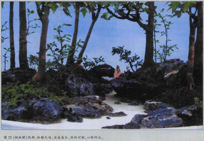 《枫林醉》局部