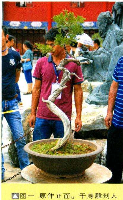 干身雕刻人工痕迹明显