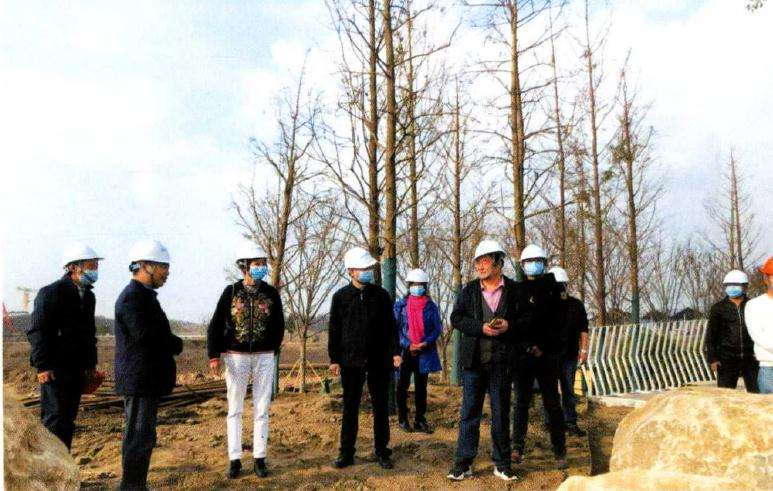 湖北展园花博会建设工作