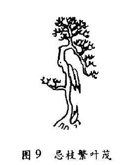 图解 斧劈式盆景怎么配盆造型的4个方法