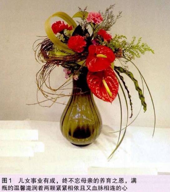 —组母亲节实用插花欣赏 图片
