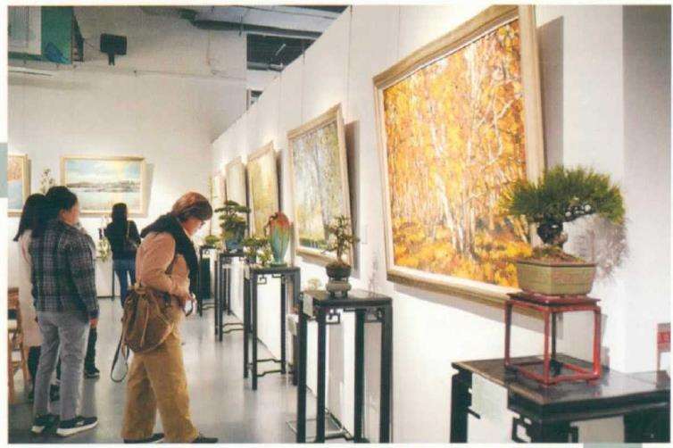 顺德盆景协会三八节女会员作品展