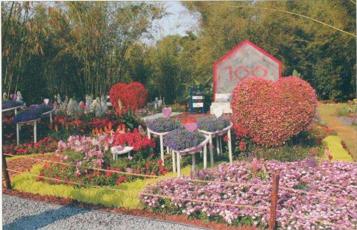 粵港澳大湾区深圳花展创意花园展