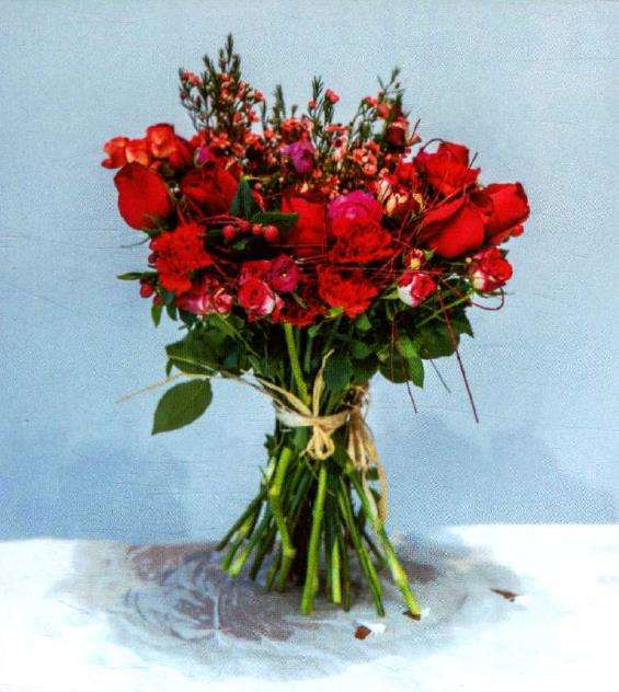 簇集百花韵 缤纷一手间 花束花艺作品欣赏