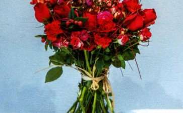 簇集百花韵 缤纷一手间 花束花艺作品欣赏