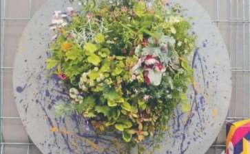 美丽别致的花挂艺术 上 图片