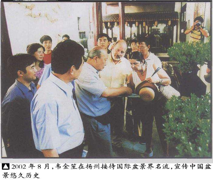 韦金笙的中国盆景情怀 图片