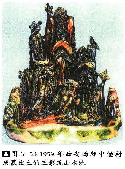 山西五台山佛光寺壁画中的山石盆景