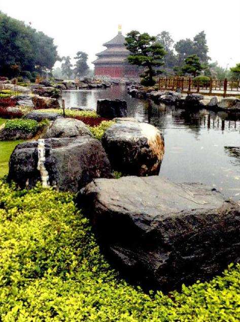 园林置石的4个方法与2个作用