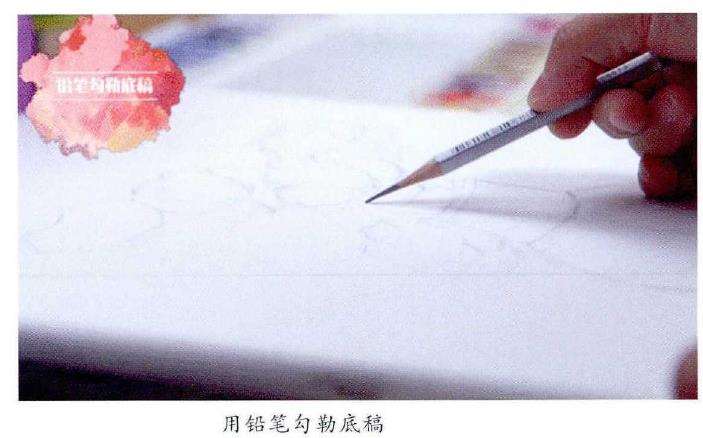 水彩画在花艺设计中的3个应用 图片