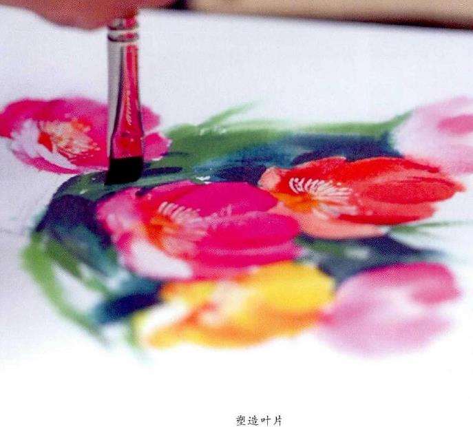 水彩画在花艺设计中的3个应用 图片